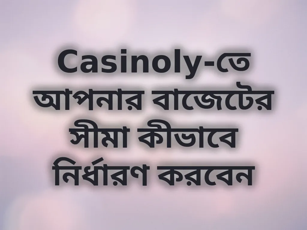 বাজেট ম্যানেজমেন্ট গাইড